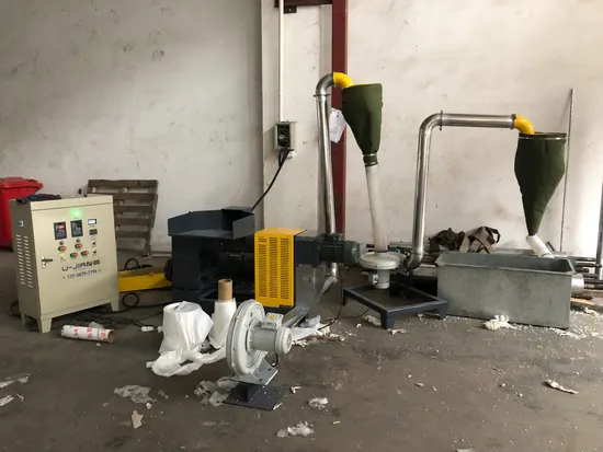High Performance Air Cooling PE Film Granulator Plastic Recycling Machine